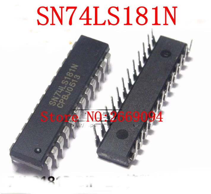 

2PCS/ 10PCS 74LS181 74LS181 HD74LS181P 74LS181P SN74LS181N 74LS181N DIP-24 NEW