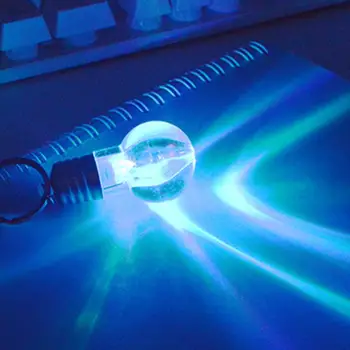 

LED Key Ring Key Chain Light Bulb Party Supply Decoration Gifts 3*6cm Ornament Lighting Fixture Fashionable