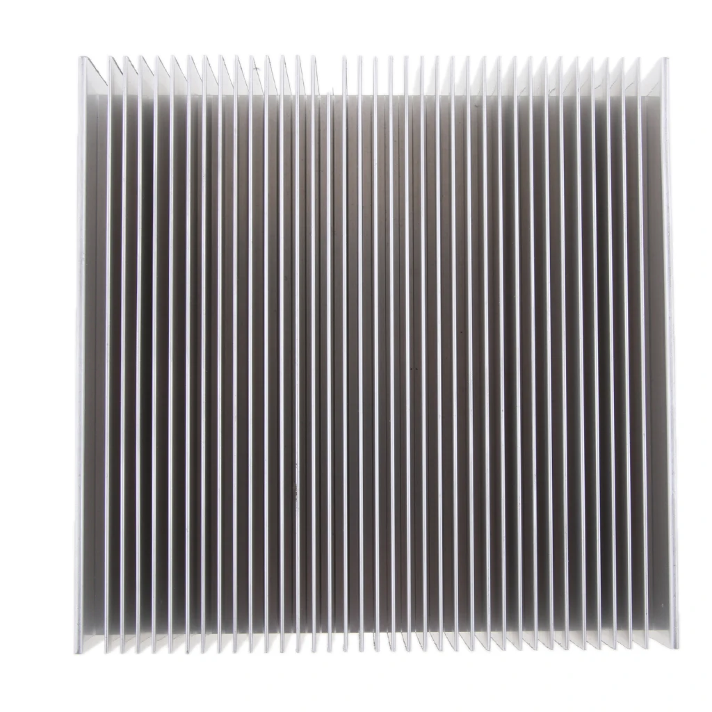 125*125*45mm Cooling Fin, Aluminum Heat Sink Radiator for CPU RAM 100W IC LED Power Amplifer ect.