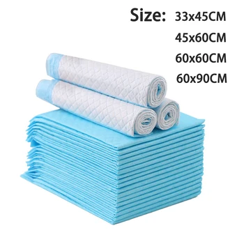 

20/40/50/100pcs Convenience Heavy Duty Dog Puppy Training Weeding Pad Deodorant Urine Floor Mat Strong Water Absorption Pet Pad
