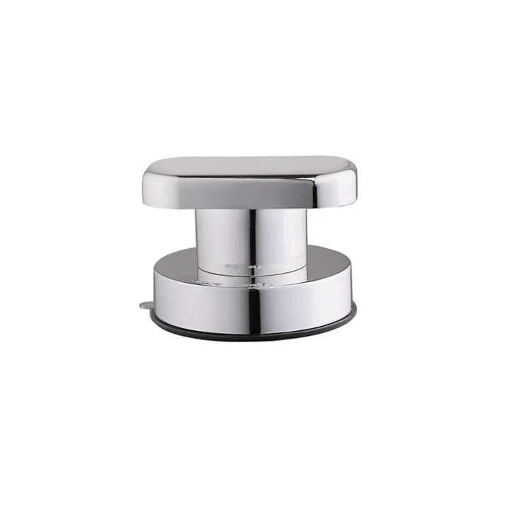 Maniglie A Ventosa 2 Pezzi - Adsorbente Forte Per Porte, Frigorifero, Armadi, Argento - Foto 5