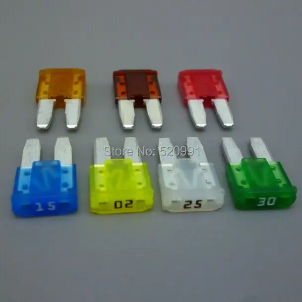 100pcs Micro Mini Blade Fuses Kit Assorted Blade Fuses With Fuse