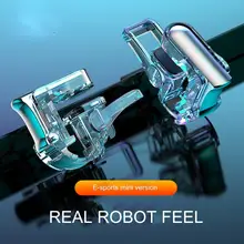 

2Pcs Trigger Buttons Universal Compact Portable Gaming Trigger Button Handles for Phones Joystick Buttons Trigger Buttons