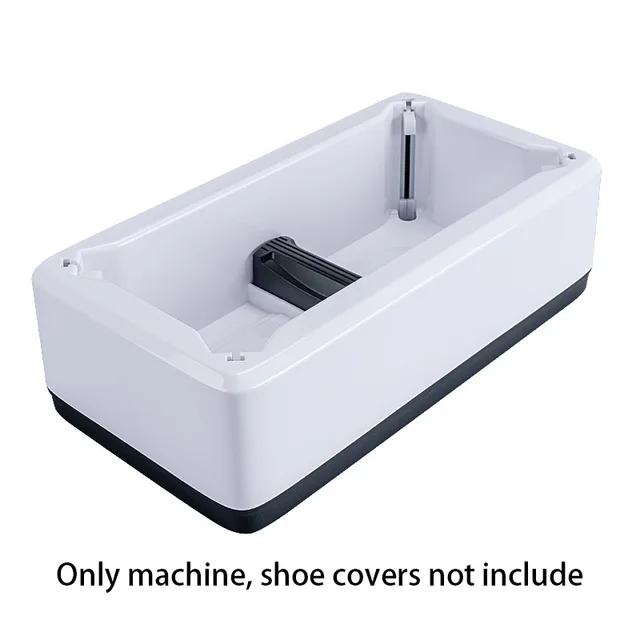 Automatic Disposable Shoe Cover Waterproof Overshoes Dispenser Portable Hand-Free Machine for Home, Office, Supermarket, Factory White