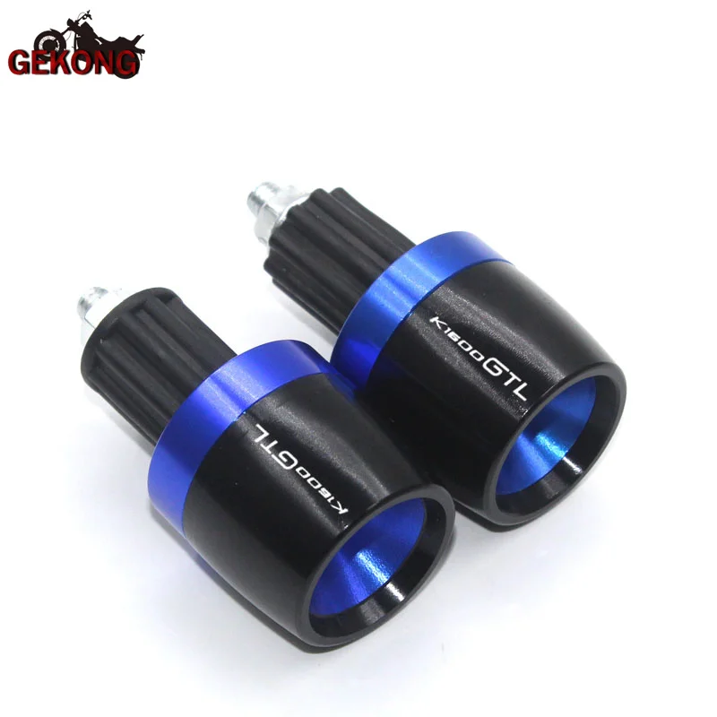 Per Bmw K1600Gtl K1600Gt K1600Gl K1600 Gtl Con Logo Manopole Per Manubrio Moto End Handle Bar Cap End Plug