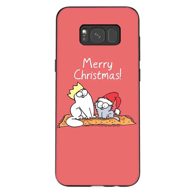 Чехол для samsung Galaxy A70 A60 A50 A40 A30 A20 A10 A10s A20s A30s A40s A50s A3 A5 A6 A7 A8 A9 крышка Simons Кот - Цвет: B10