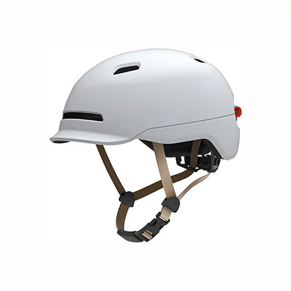Smart Helmet Electric Back Flash Light Car Scooter Bike MTB Balance Waterproof Cycling Helmet LED Automatic Light Helmet