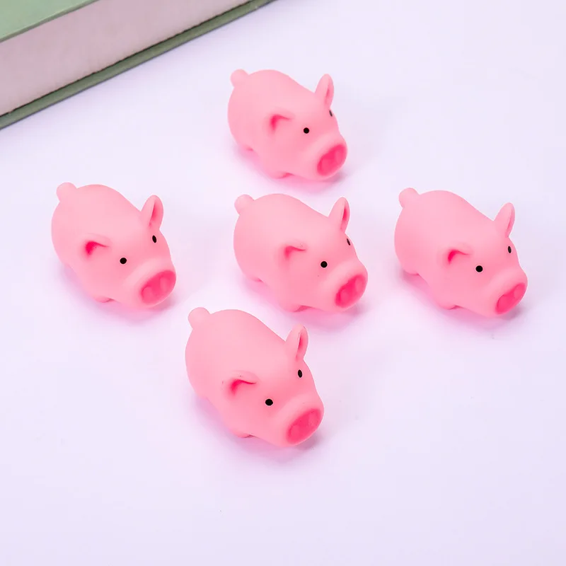 Pig squeezing and pinching pink pig BB vocal toy cute venting decompression spoofing unpacking 1 Pig squeezing and pinching pink pig BB vocal toy cute venting decompression spoofing unpacking 5