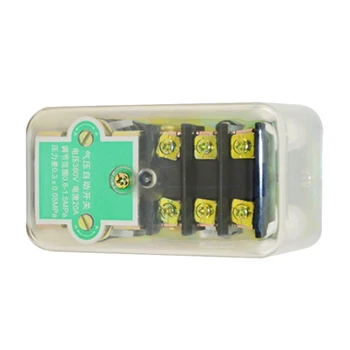 

380V Transparent Pressure Switch 3 Phase Electric Regulator Single Port On Off Button Air Compressor Parts