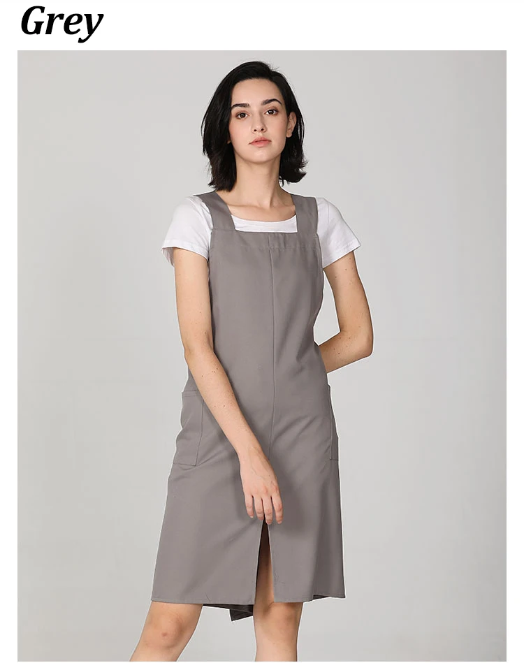 Salão de Beleza Corte de Cabelo à Prova Cabeleireiro Trabalho Avental Assistente Pano Dwaterproof Água Cabo Uniforme Geral Vestido 1501 9 Tampas, , folhas e invólucros