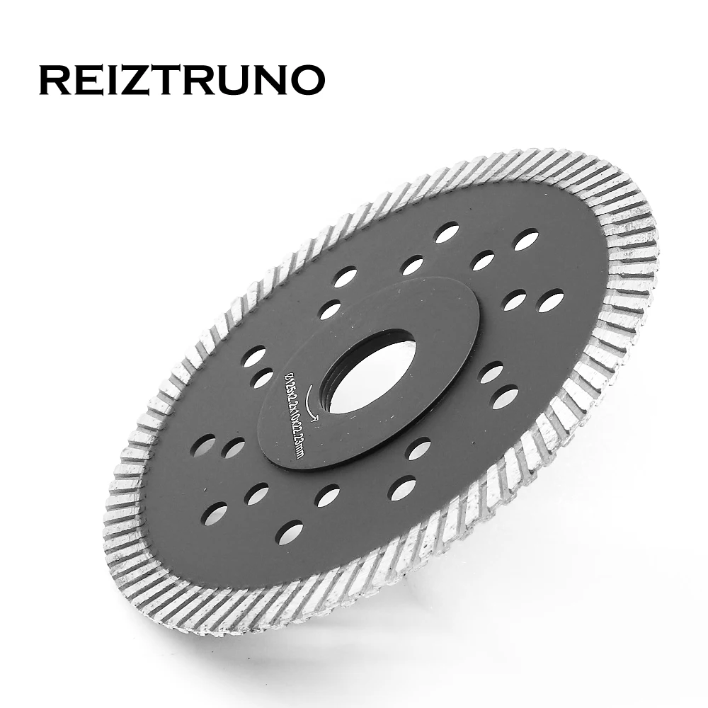 REIZTRUNO 125 мм Алмазный Пильный Диск 5-дюймовый турбо лезвие для бетона пилы для резки гранита с усиленными центральное ядро