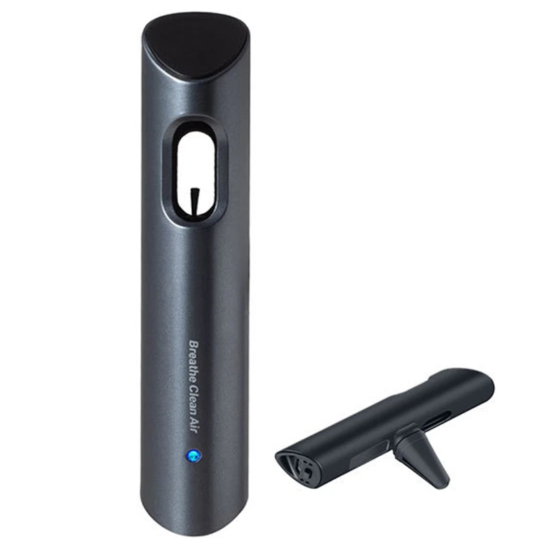 

Car Air Ionizer Purifier Car Air Vent Outlet Freshener with USB Cable for Home Q39F
