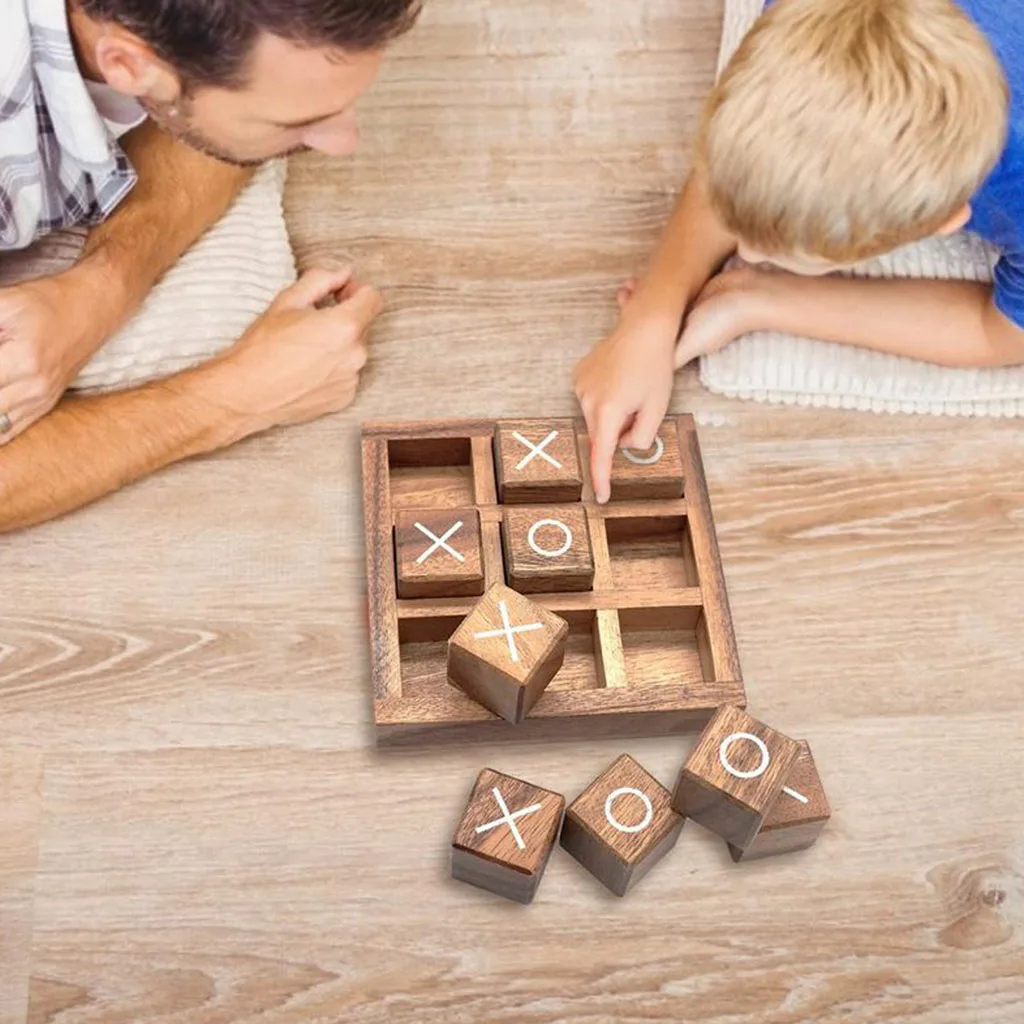 Настольная игра XO Wood игрушка для отдыха родителей и детей развивающая настольная
