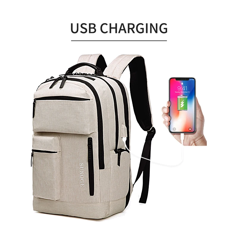 Outwalk hot sell Male Backpack New Anti-Thief Men Backpack Travel Laptop Backpack Man School Bag For university School Bagpack R