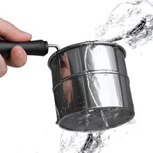 Кухонные Порошковые прочные аксессуары DIY ручной домашний фильтр для приготовления пищи для выпечки муки сито сетки инструменты форма чашки