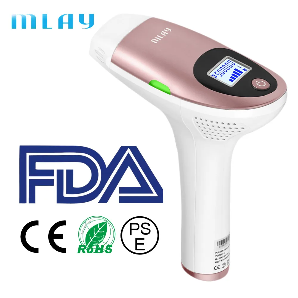 

MLAY Professional laser hair removal women laser epilator electric female hair remover facial body pulsed light depilatory photo