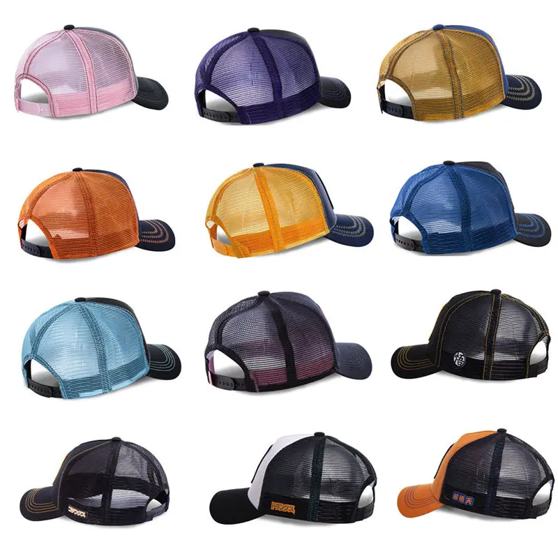 Новая брендовая Кепка KAME Dragon Ball Snapback из хлопка, бейсбольная кепка для мужчин и женщин в стиле хип-хоп, шляпа для папы, сетчатая шапка для грузовика, Прямая поставка