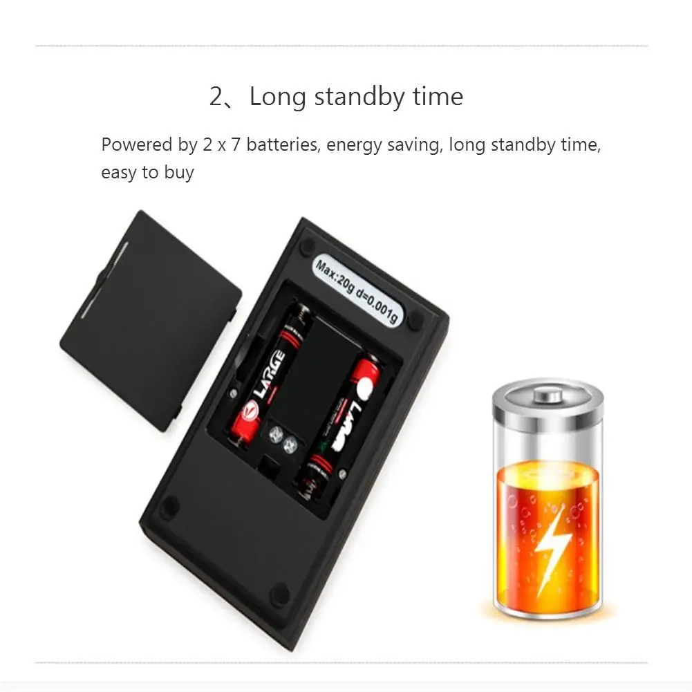 Digital Pocket Scale Mini Jewelry Scale 10g 20g 50g 100g*0.001 High Precision Diamond Gem Weight Balance