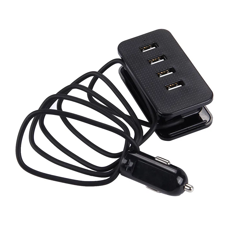 Nohon Мульти usb порты автомобильное зарядное устройство для телефона для iPhone samsung Xiaomi Мобильный телефон портативный аварийный QC 3,0 Автомобильное зарядное устройство с 4usb портом