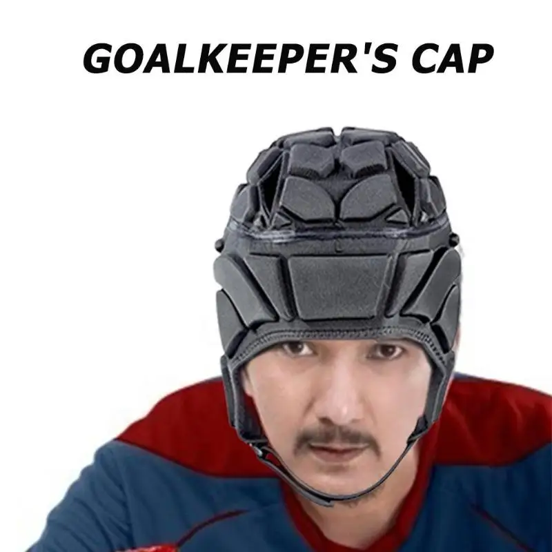 Футбольный голкиперский шлем EVA Sponge Sports cap Goalie Head Guard