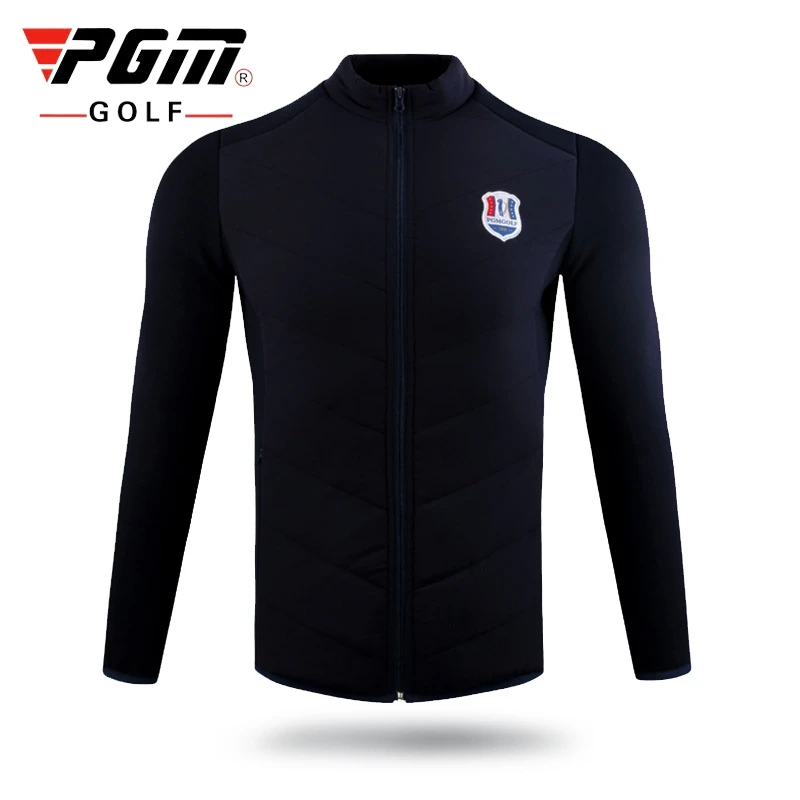 PGM Men Golf Jacket Thicken Down Jacket Man Long Sleeve Keep Warm Coat