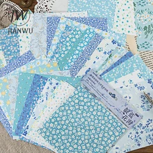 

JIANWU 30 Pcs Aesthetic Floral Material Paper Memo Pad Cute INS Wind Background Decoration Message Note Paper Kawaii Stationery
