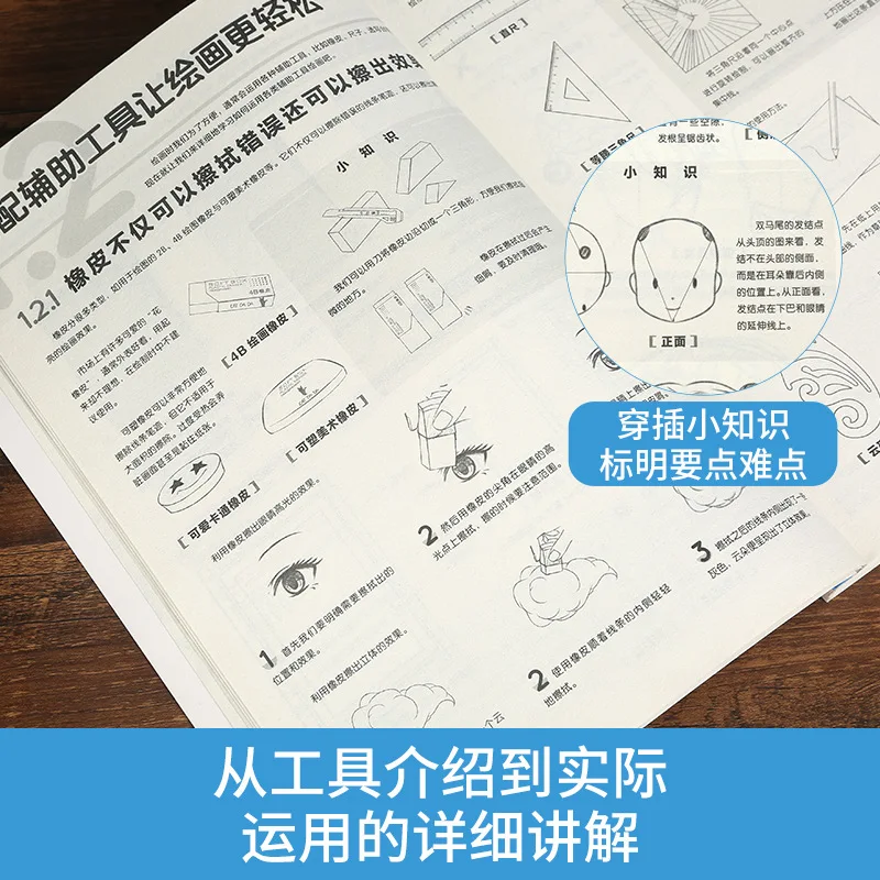 Drawing Books Tutorials Zero-Based Comics Sketch Getting Started Handwriting Book Manga Getting Started Self Painting Textbook Drawing Books Tutorials Zero-Based Comics Sketch Getting Started Handwriting Book Manga Getting Started Self Painting Textbook