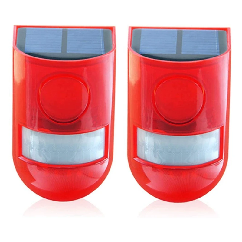 2 шт. светильник на солнечной батарее перезаряжаемый Водонепроницаемый