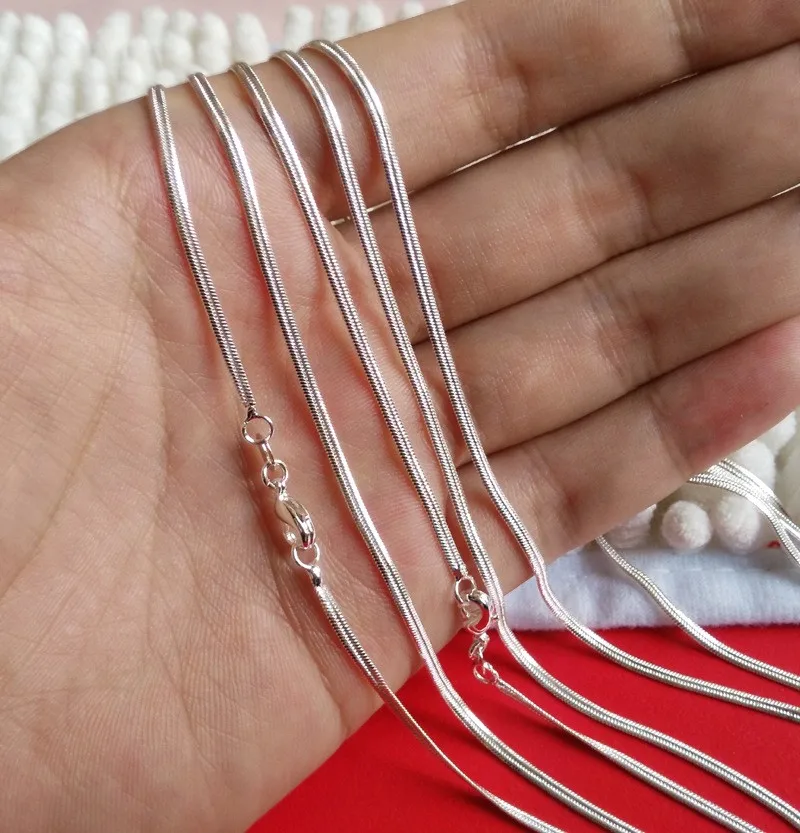 Jual 40cm-75cm Tiny 925 Sterling Silver 