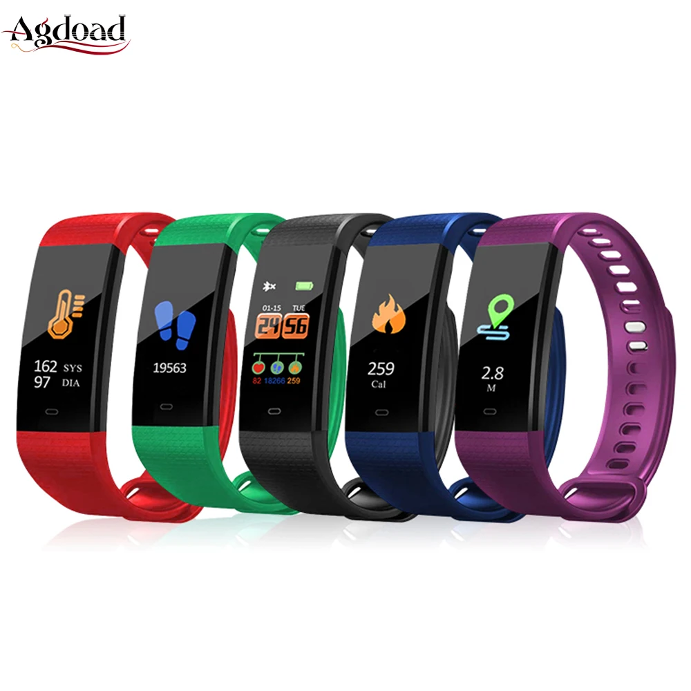 

Smart Wristband Blood Pressure Monitor Oximeter Oxygen Heart Rate Band Bracelet Sports Fitness Tracker Watches sphygmomanometer