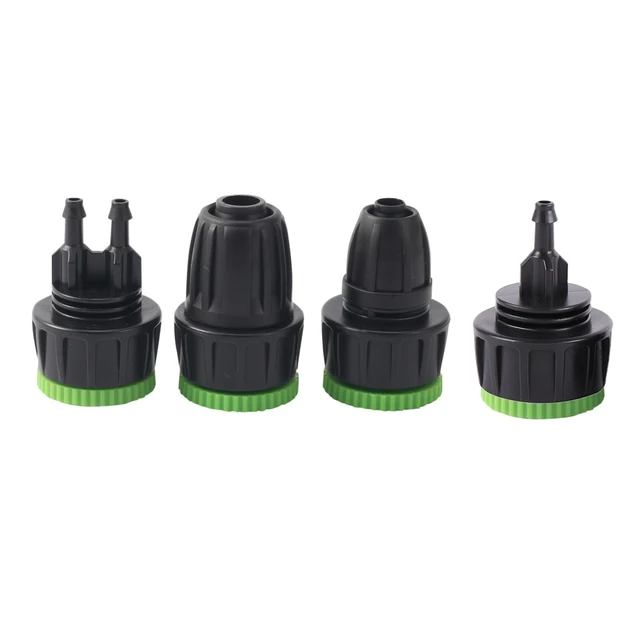 Kerti Öntözőrendszer 1/2 " - 3/4" Női Európai Standard Szál Reteszelt Csatlakozó Dn16 8/11Mm 4/7 Mm -Es Tömlő Osztók