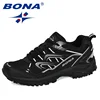 BONA 2022 New Designers Popular Sneakers Hiking Shoes Men Outdoor Trekking Shoes Man Tourism Camping Sports Hunting Shoes Trendy ► Photo 3/6