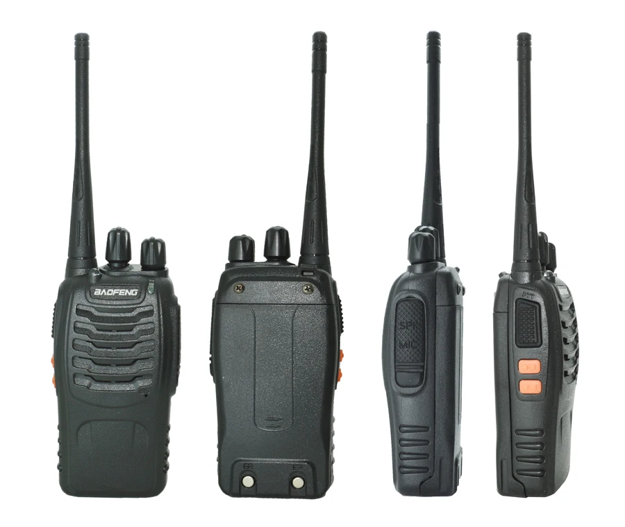 2Pcs/Lot Baofeng BF-888S Walkie Talkie Two-way Radio Set BF 888s UHF 400-470MHz 16CH Walkie-talkie Radios Transceiver 2
