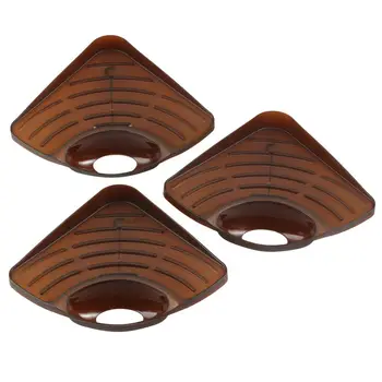 

3Pcs Kitchen sink caddy sponge holder scratcher holder cleaning brush holder sink organizer