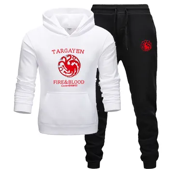 

Brand Clothing Men's Casual Sweatshirts Pullover Cotton Men tracksuit Hoodies Two Piece +Pants Sport Shirts Autumn Winter Set