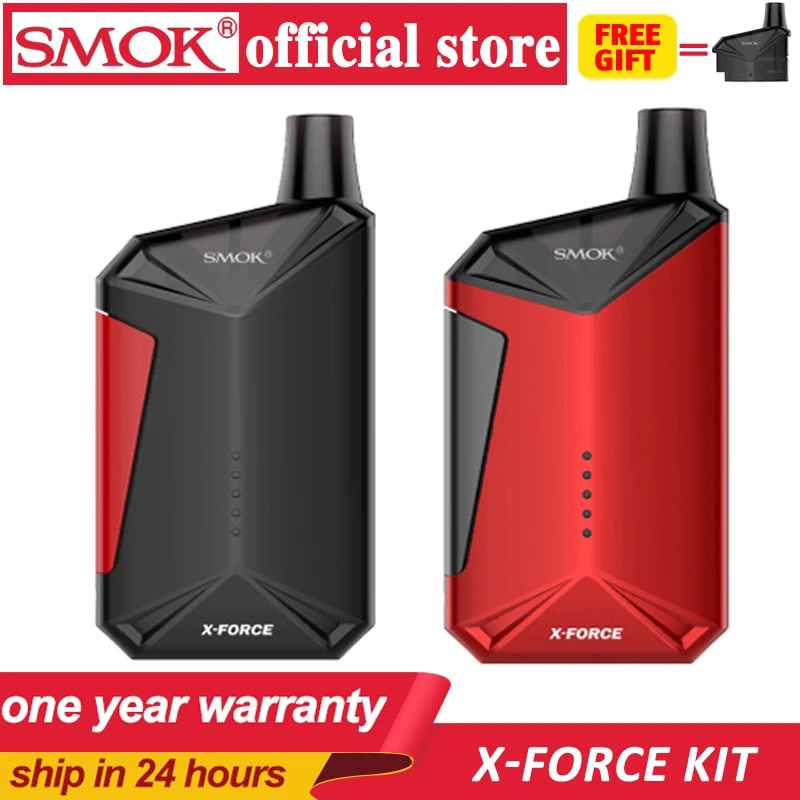 Новый запас! Оригинальный стартовый набор SMOK X-Force AIO 2000 мАч встроенный