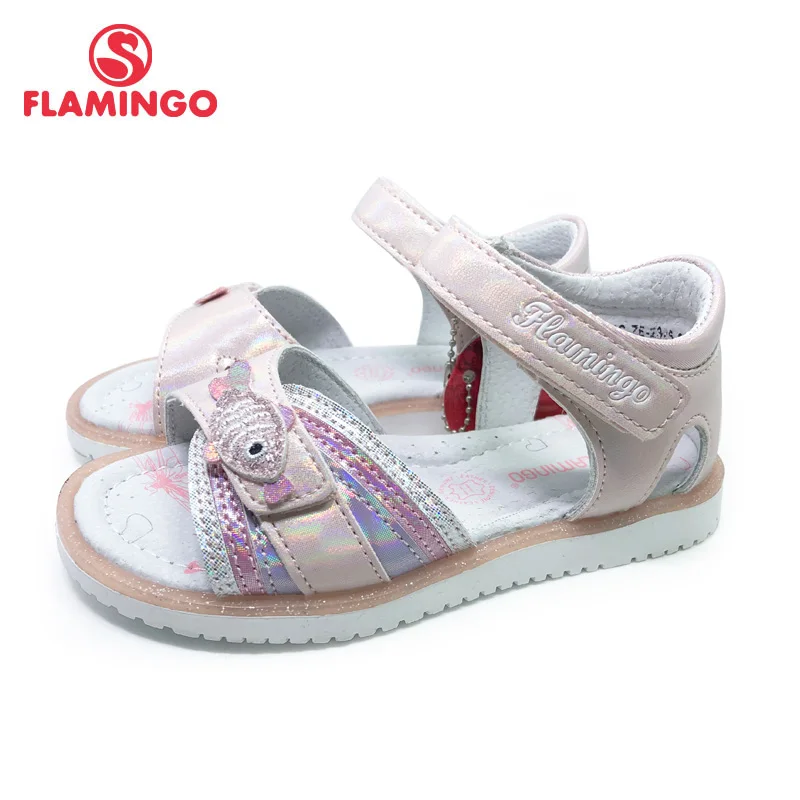 Princess-Shoes Sandalen FLAMINGO Kinder 211S-Z6-2326 Girls Summer Hook Casual Loop 