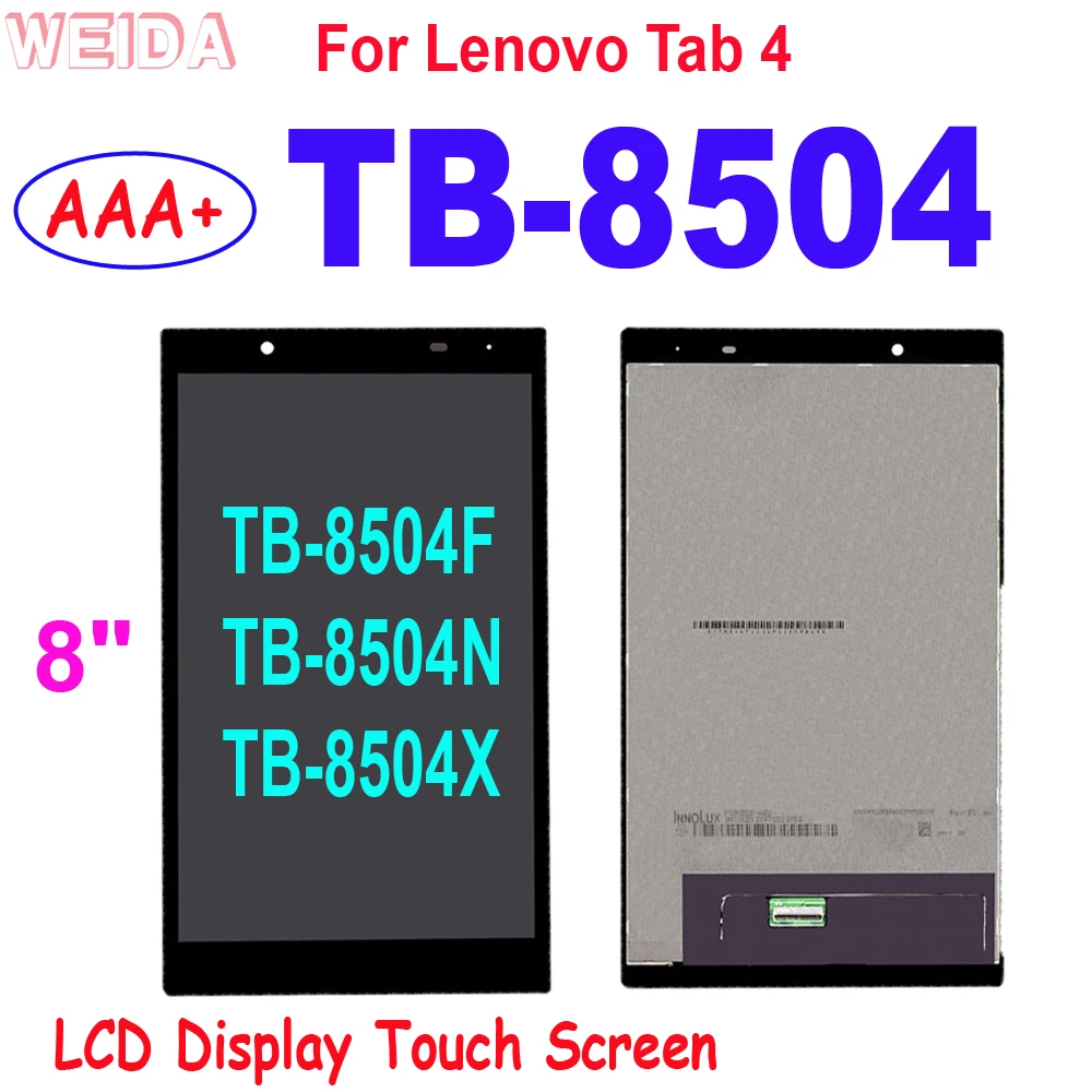 Lcd Aaa Mais para Lenovo Tab 8504 Tb8504 Tela Touch Digitalizador Montagem para Lenovo