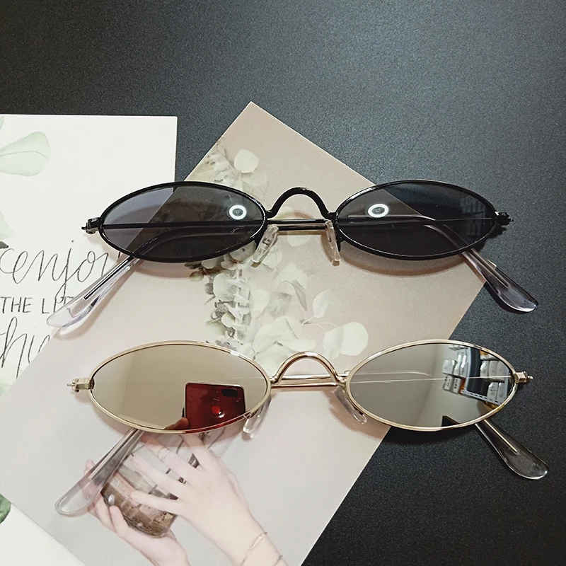 Oulylan metal ovalado gafas de sol y mujeresmujer Oulylan metal ovalado gafas de sol y mujeresmujer