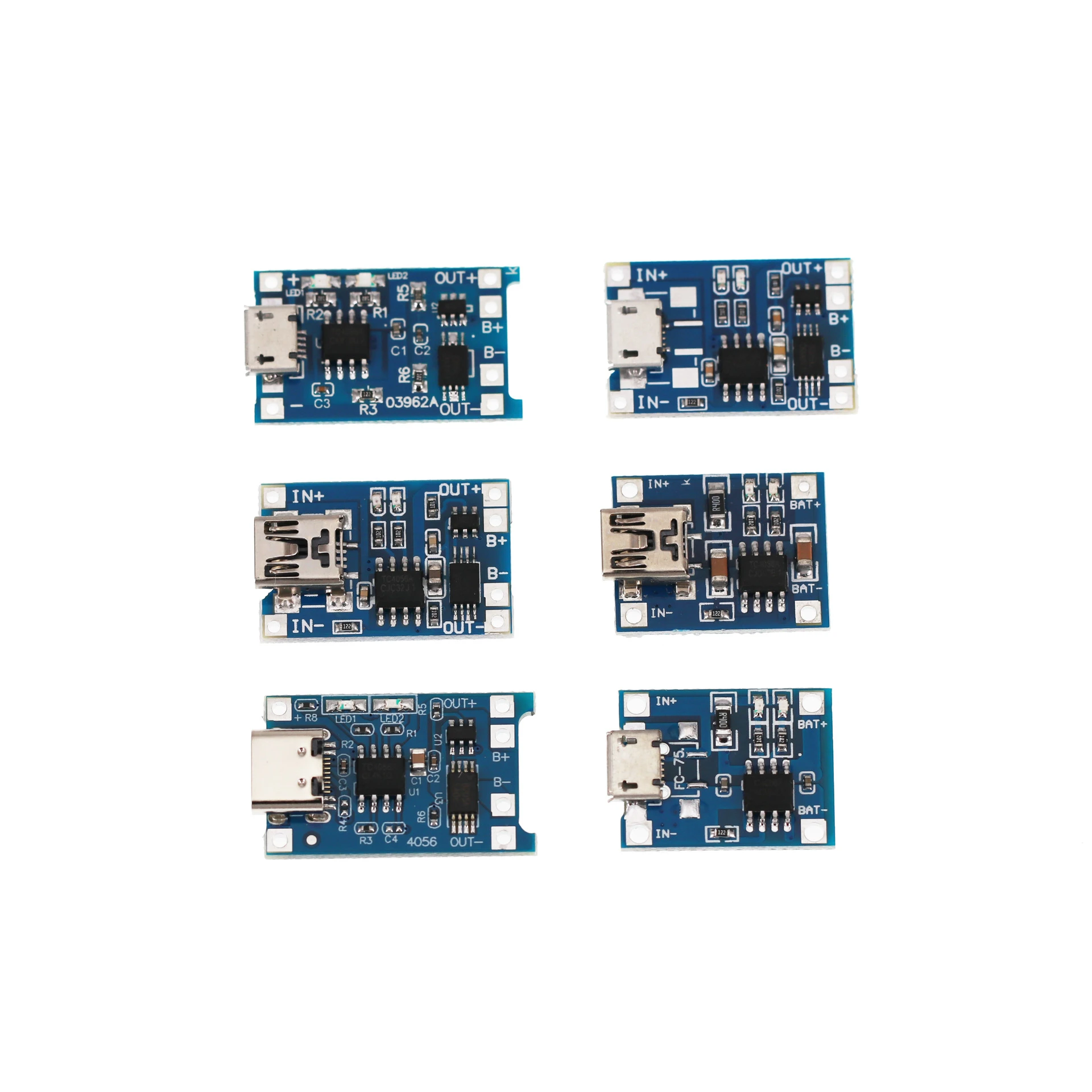 10PCS 5V Micro USB 1A 18650 Lithium Battery Charging Board Charger Module 10PCS 5V Micro USB 1A 18650 Lithium Battery Charging Board Charger Module