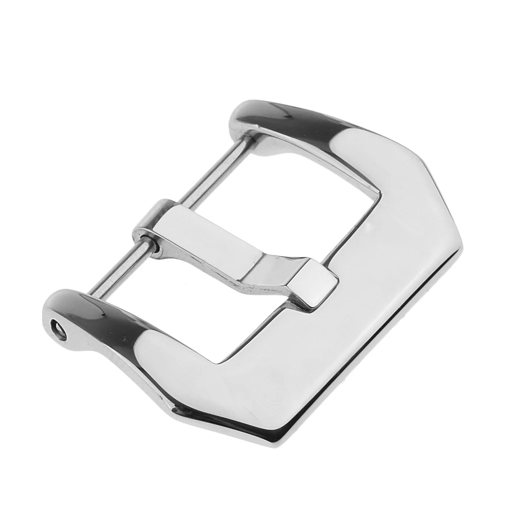 Stainless Steel Watch Bands Clasp Replacement Buckle Watch Watchband Screw Pin 18mm 20mm 22mm 24mm 26mm