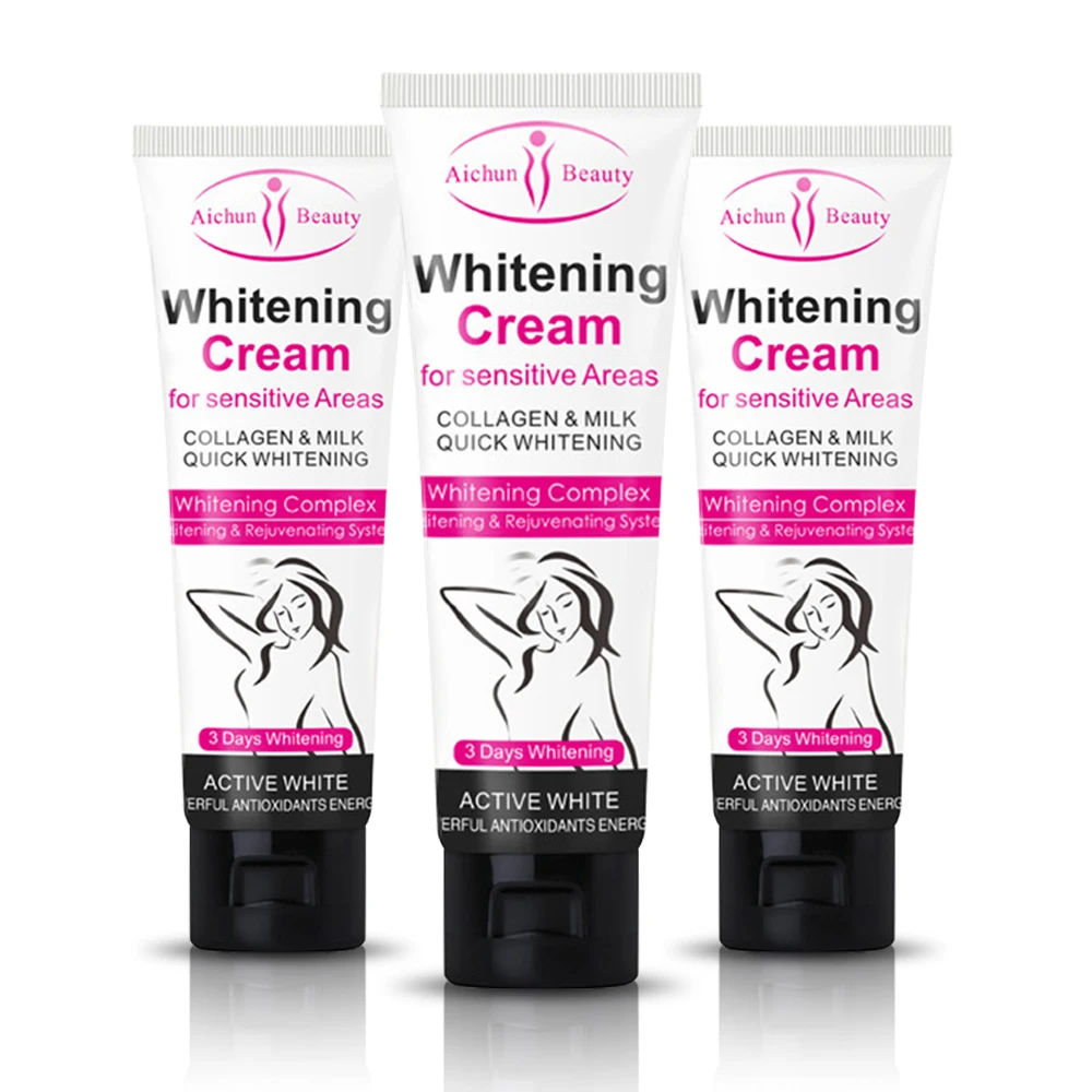 

Aichun Beauty Body Creams Armpit Whitening Cream Between Legs Knees Private Parts Whitening Formula Armpit Whitener TSLM1