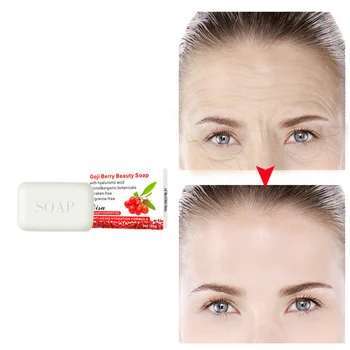 

Lycium extract rich foam handmade soap hyaluronic acid clean moisturize remove blackhead tender skin whiten and remove acne