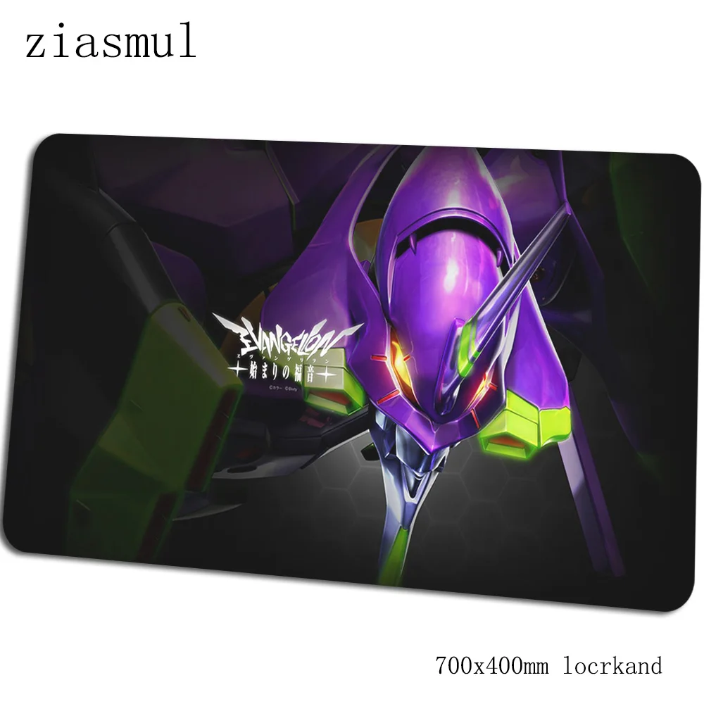 Evangelion Коврик для мыши 700x400x3 мм игровой коврик для мыши большой коврик для геймера красочная игровая компьютерная настольная клавиатура со встроенной мышью мультипликационные игровые коврики - Цвет: Size 700x400x3mm