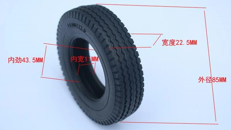 2pcs rubber tires1