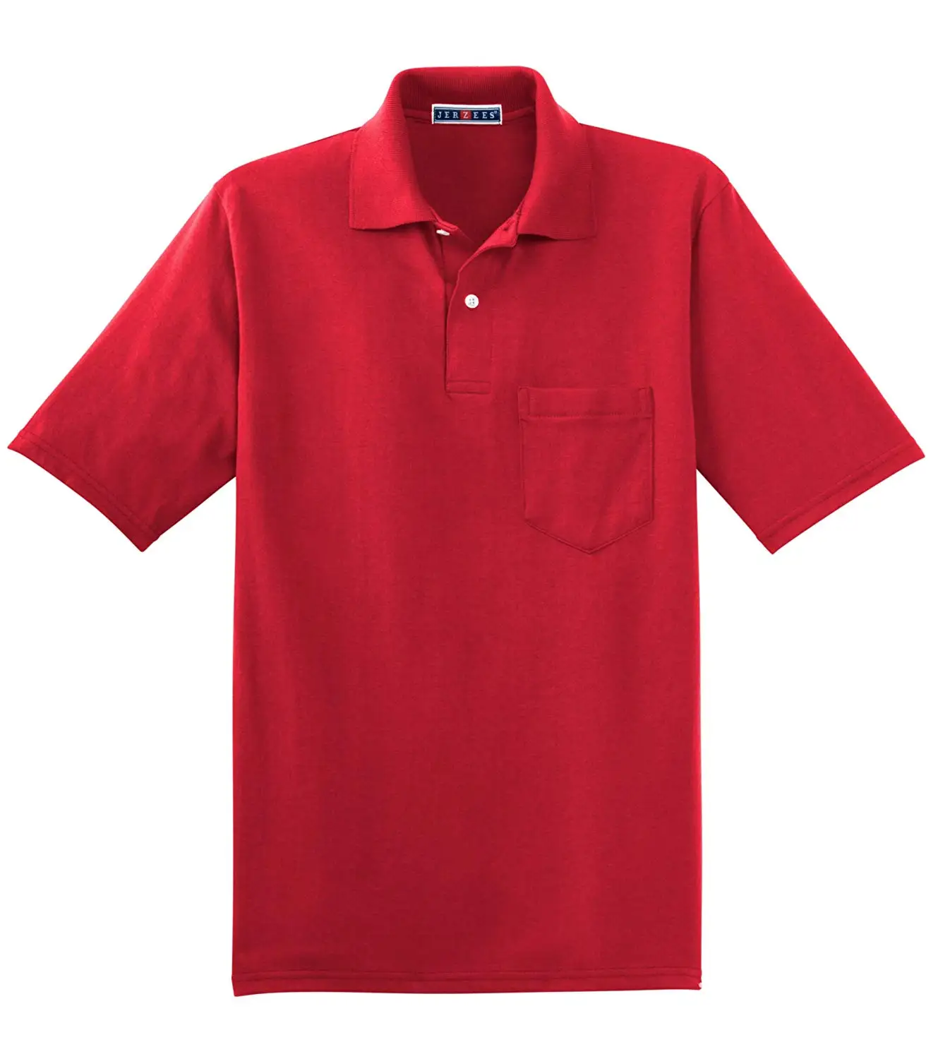 

GGD4224 Mens Pocket Polo with Cotton Short Casual Solid