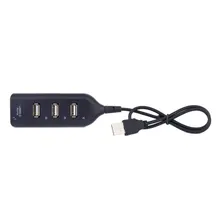 Высокая Скорость usb-хаб 2,0 4 Порты и разъёмы usb-хаб мульти разветвитель адаптер расширения Портативный для Macbook для рабочего стола/портативных ПК Аксессуары