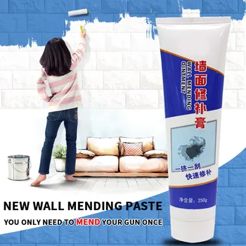

Wall Ointment Wall Shedding Repair White Inner Wall Drop Skin Repair Wall Crack Fill Hole Putty Paste Gap Repair Cream #15