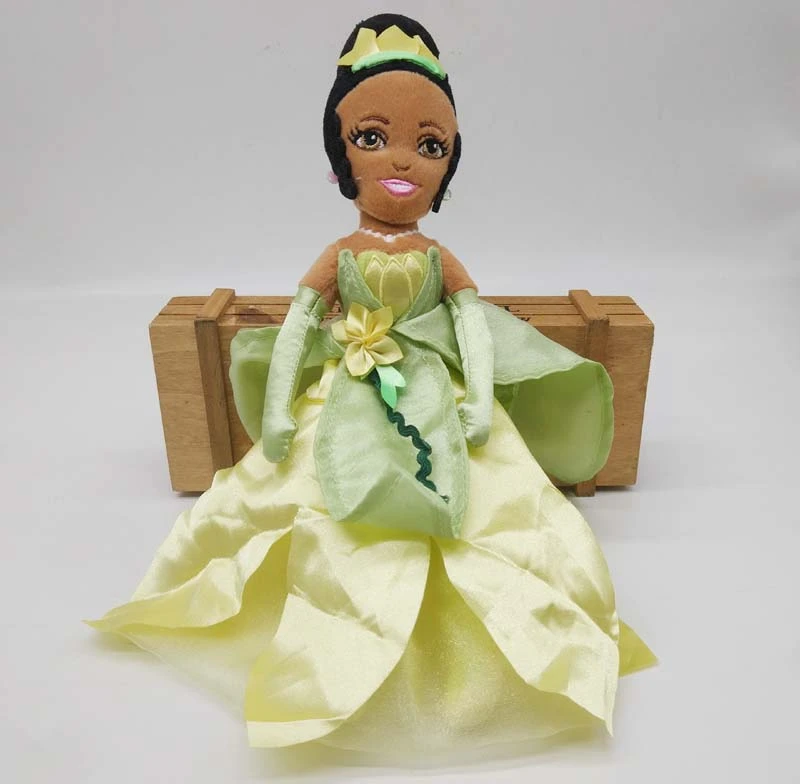 Disney Princesses Tiana Large Soft Plush Toy Doll 28cm Princess The Frog Aliexpress Toys Hobbies