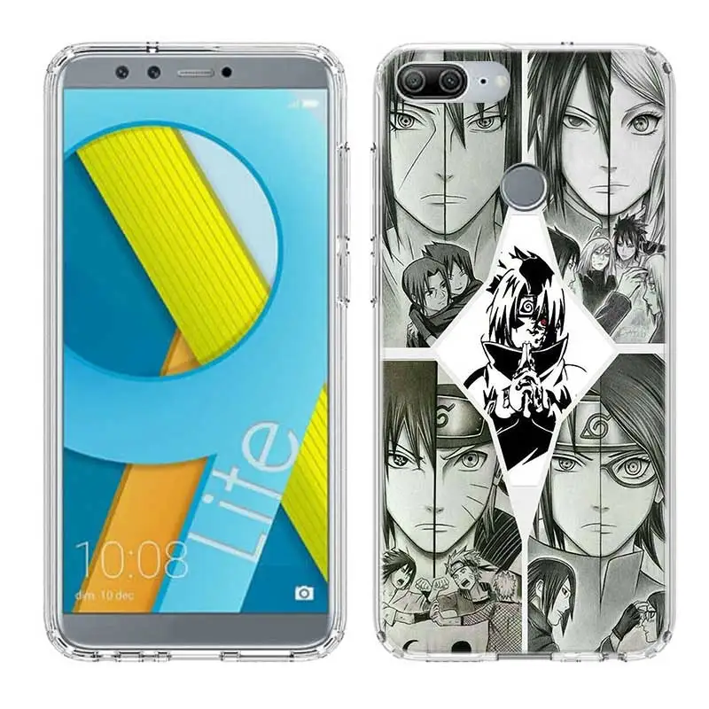 Naruto Anime Frosted Fundas Heart Phone Case For Huawei Honor 20 9 Pro 8X 10 lite 9X 8A 8C 8S V20 20i Y5 Y6 Y7 Y9 2019 Cover